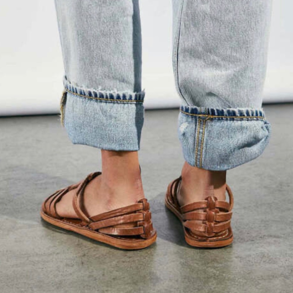 Free People Minda Tessa Living Helem Woven Fisherman Sandal - Picture 2 of 9